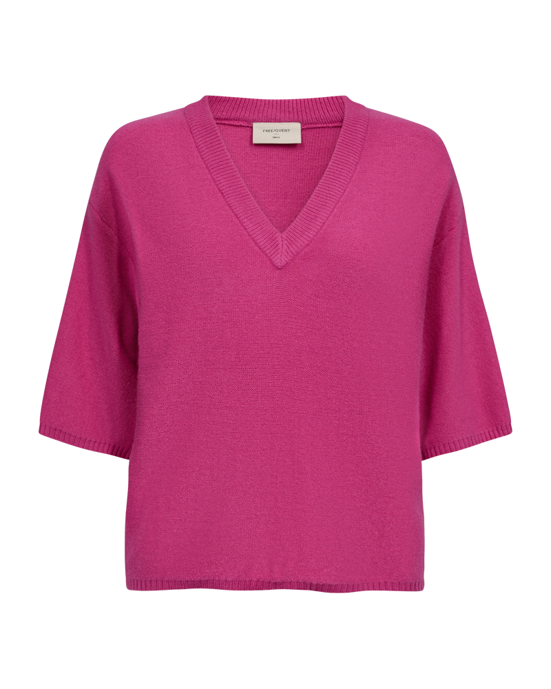 FQALPI - FINE-KNITTED PULLOVER - ROSE