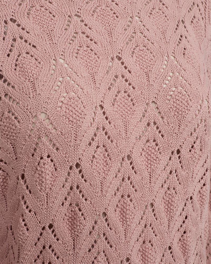 FQDODO - KNITTED PULLOVER - ROSE