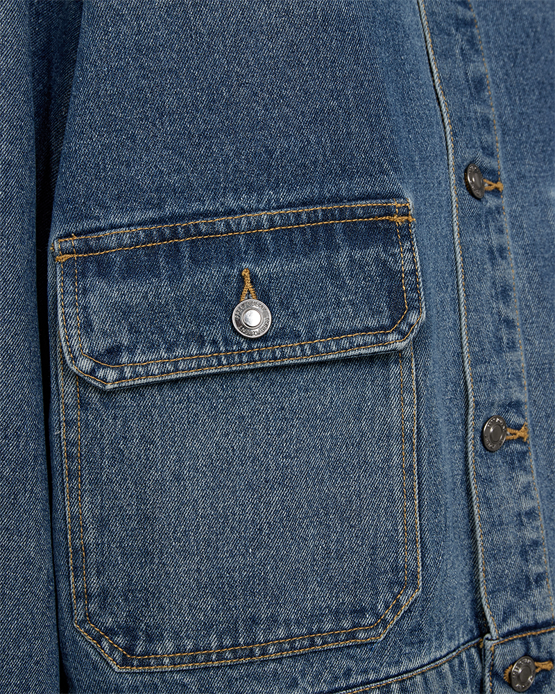 FQENNY - DENIM JACKET - BLUE