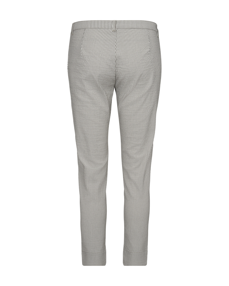 FQREX - STRIPED PANTS - WHITE AND GREEN