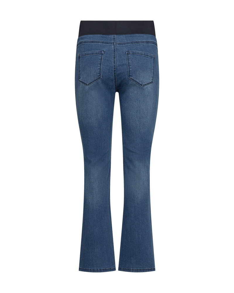 FQSHANTAL - DENIM PANTS - BLUE