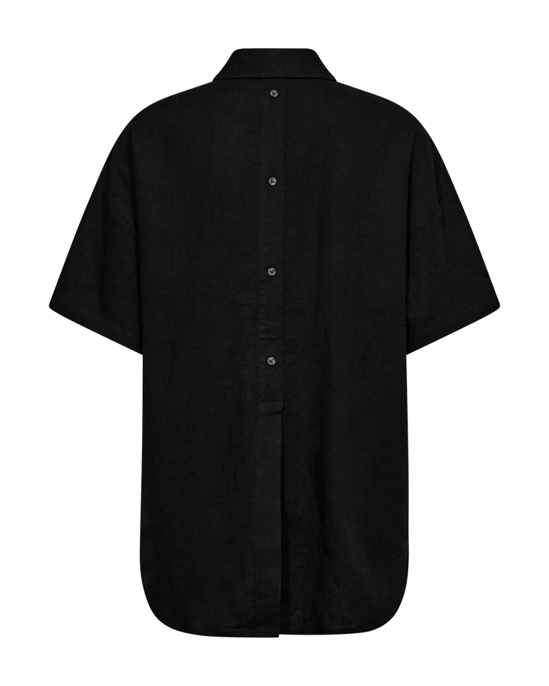 FQLAVA - LINEN SHIRT - BLACK