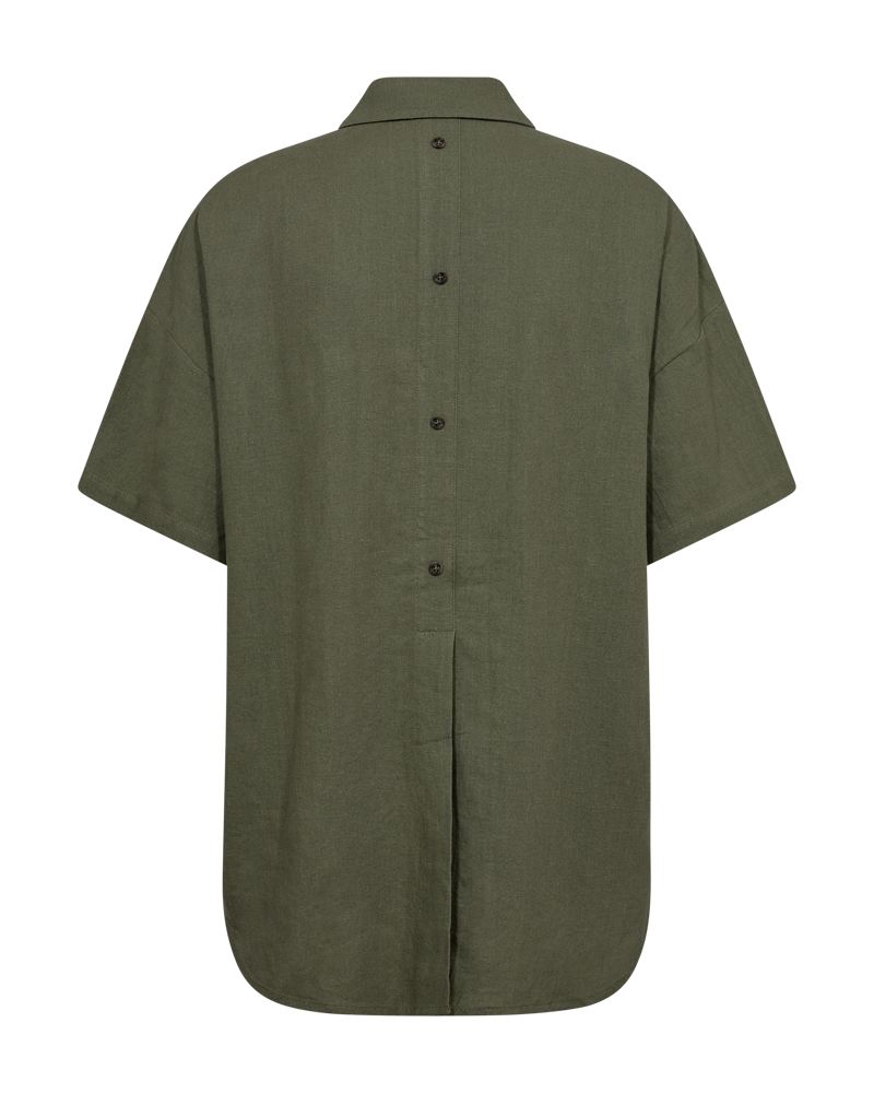 FQLAVA - LINEN SHIRT - GREEN