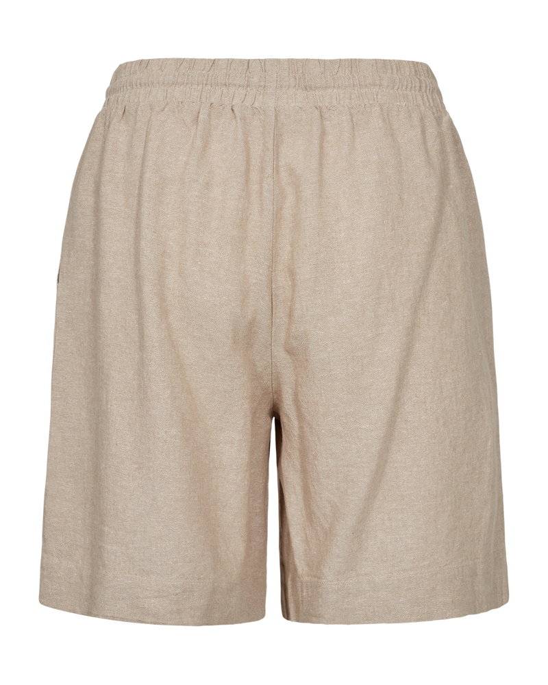 FQLAVA - LINEN SHORTS - BEIGE