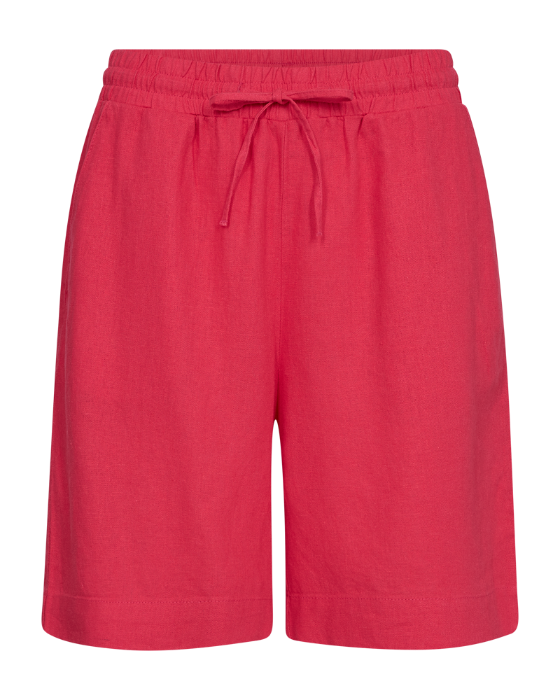 FQLAVA - LINEN SHORTS - RED