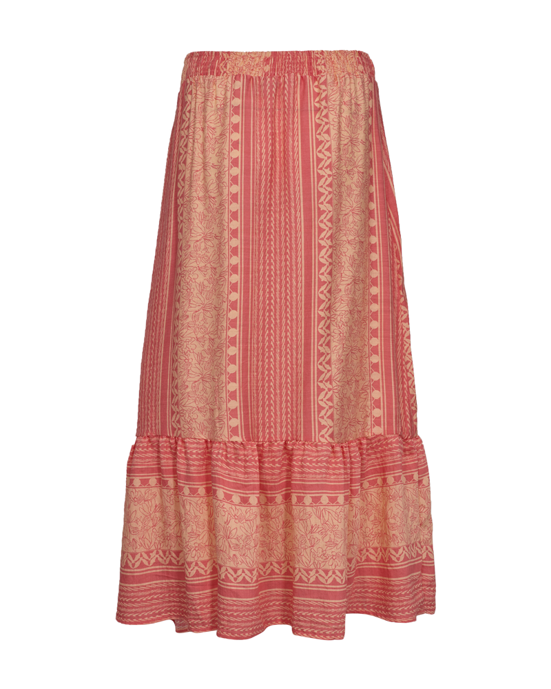 FQBLASE - SKIRT - RED AND ORANGE