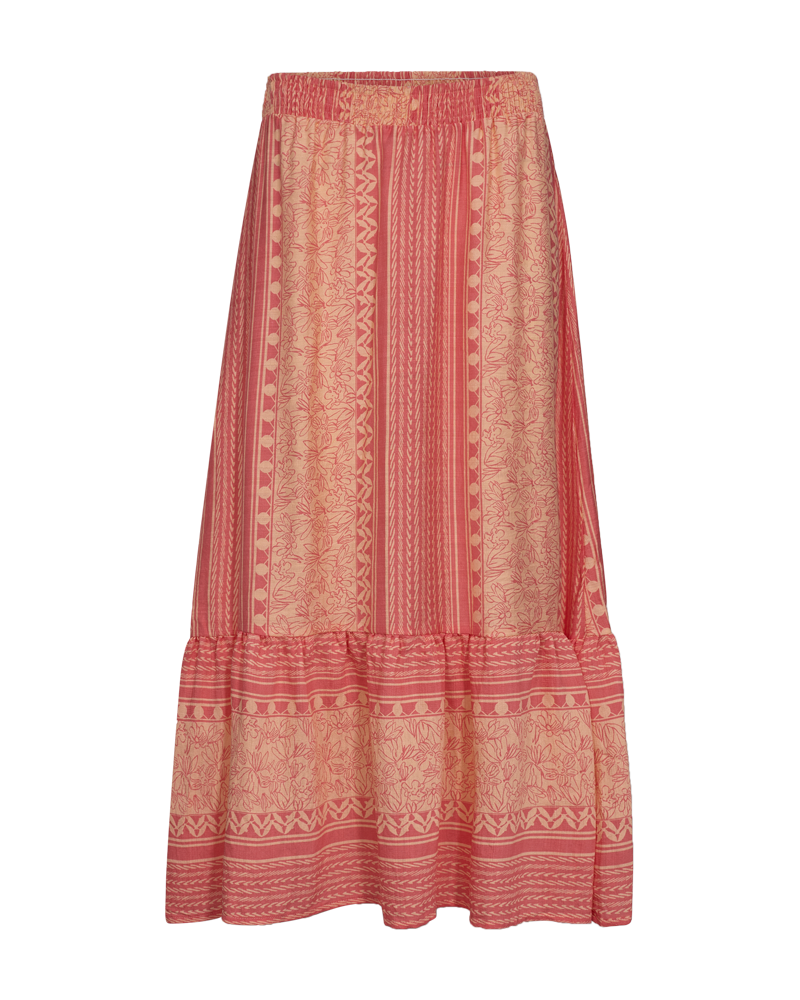 FQBLASE - SKIRT - RED AND ORANGE
