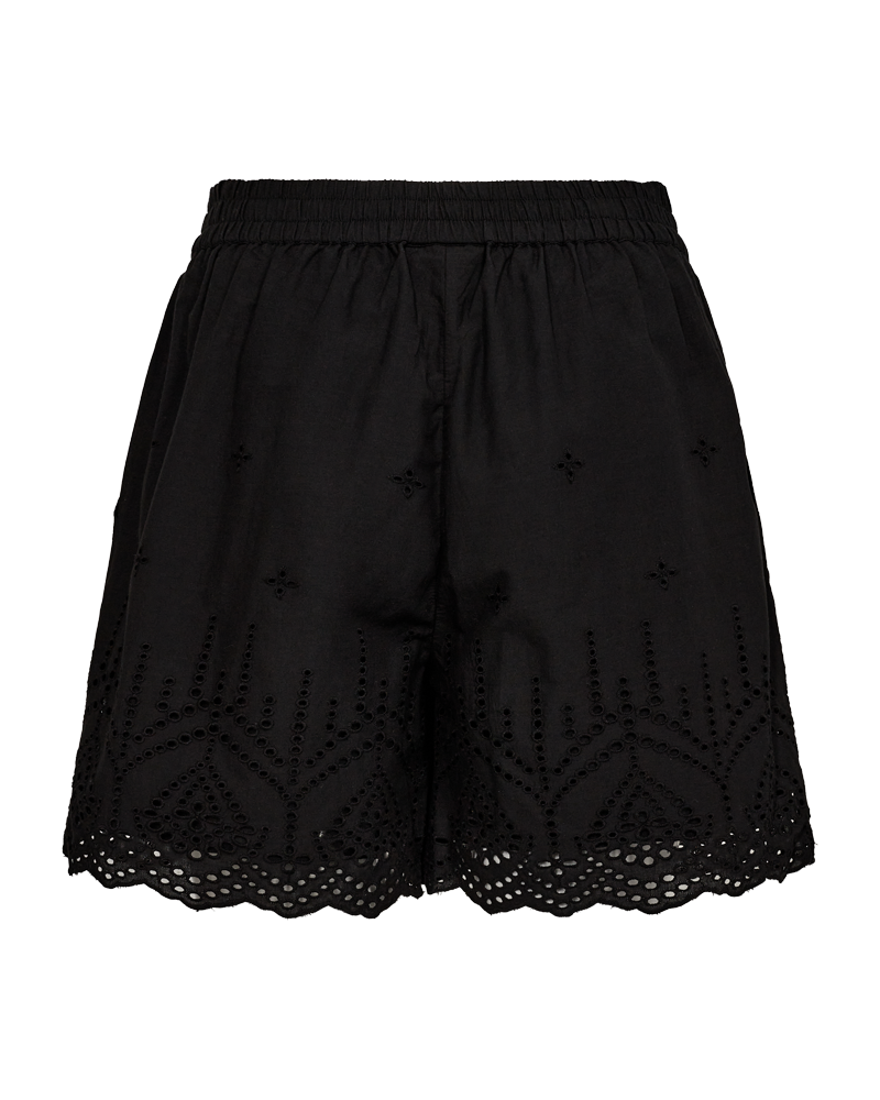 FQCAYLIN - SHORTS WITH LACES - BLACK