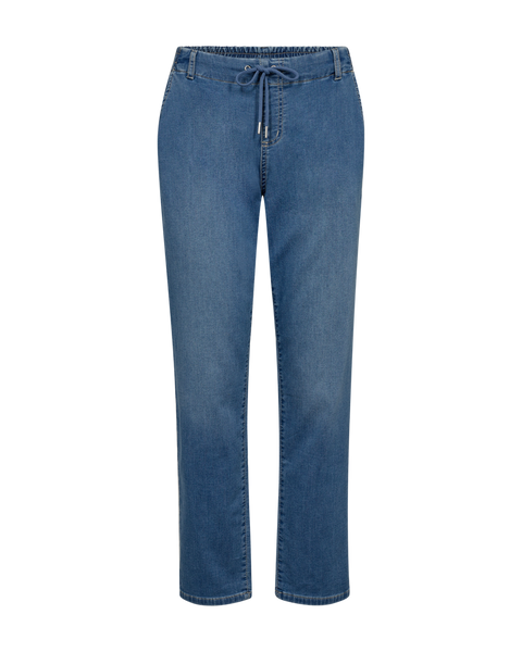 【HI FI FNK】Pera Denim Pants Frame - Le High N Tight Wide Leg Raw Denim in Rossum 2Year