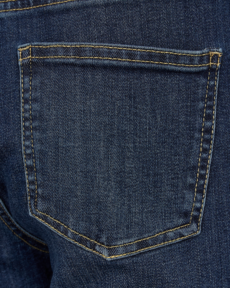 FQJANE - DENIM CAPRI PANTS - BLUE