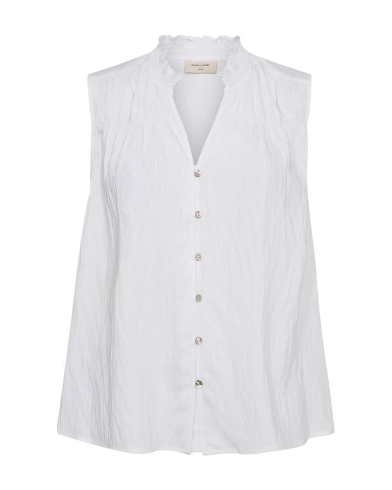 FQALLY - BLUSE - WHITE