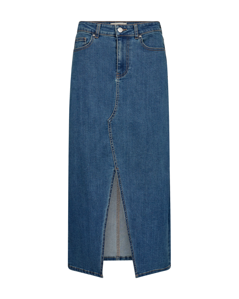 FQHARLAN - DENIM SKIRT - BLUE