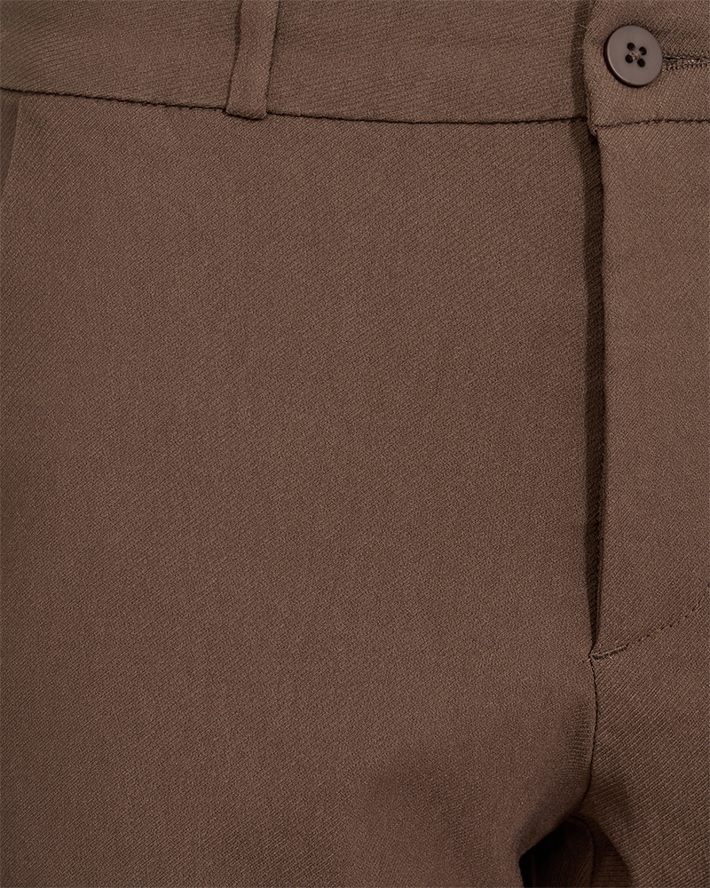 FQSOLVEJ-PANTS - BROWN