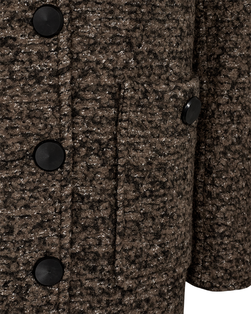 FQBUGGY - JACKET - BLACK AND BEIGE