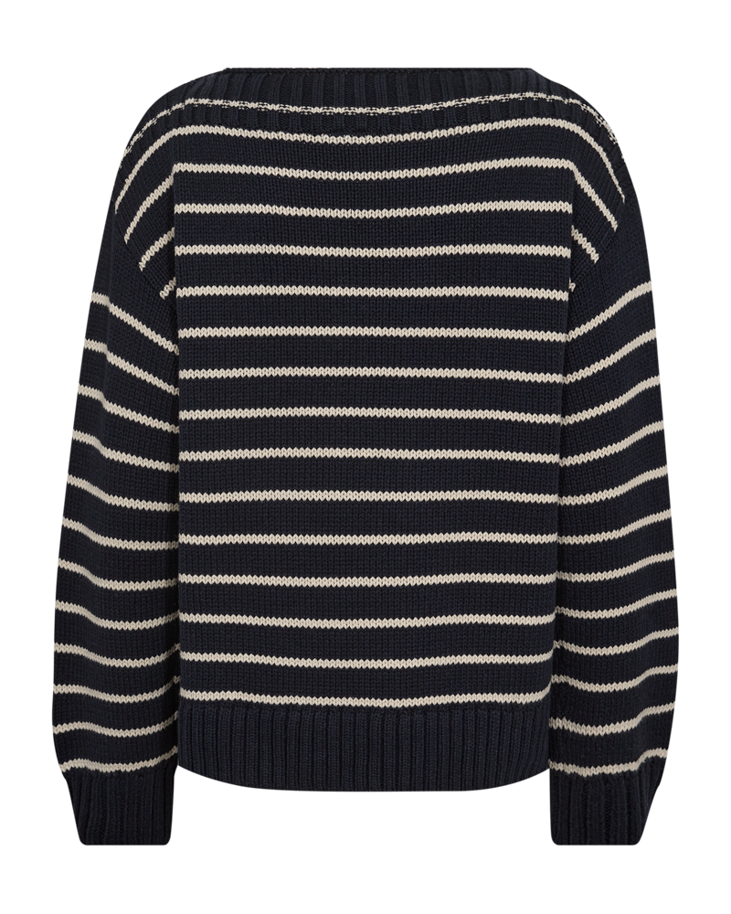 FQCOTLA - KNIT - BEIGE AND BLUE