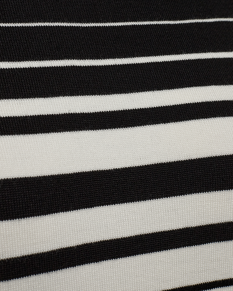 FQKATIE - PULLOVER - BLACK AND WHITE
