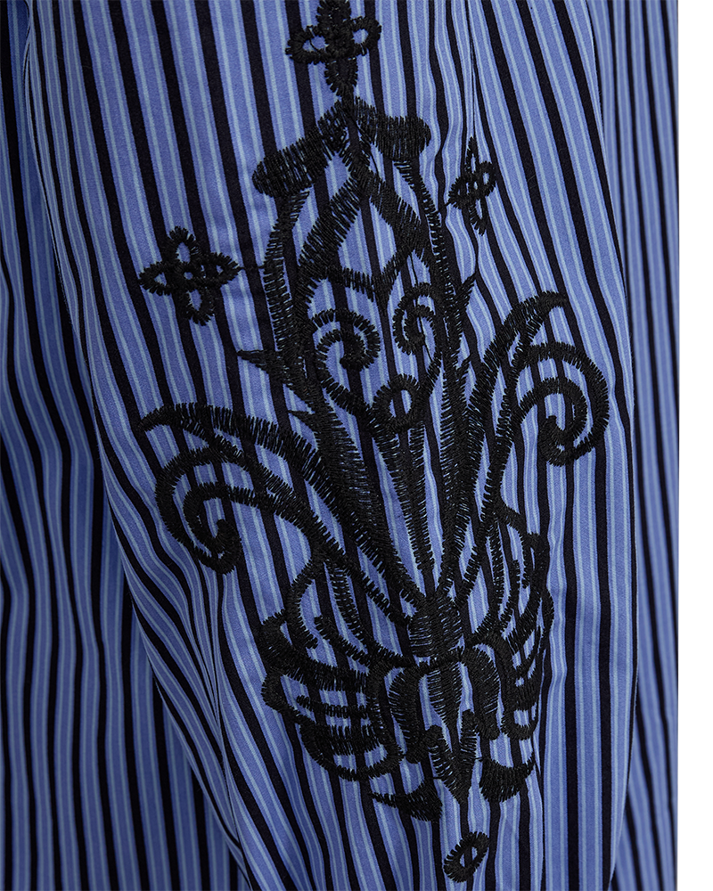 FQJOLIE - STRIPED DRESS - BLUE