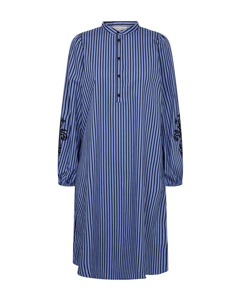 FQJOLIE - STRIPED DRESS - BLUE