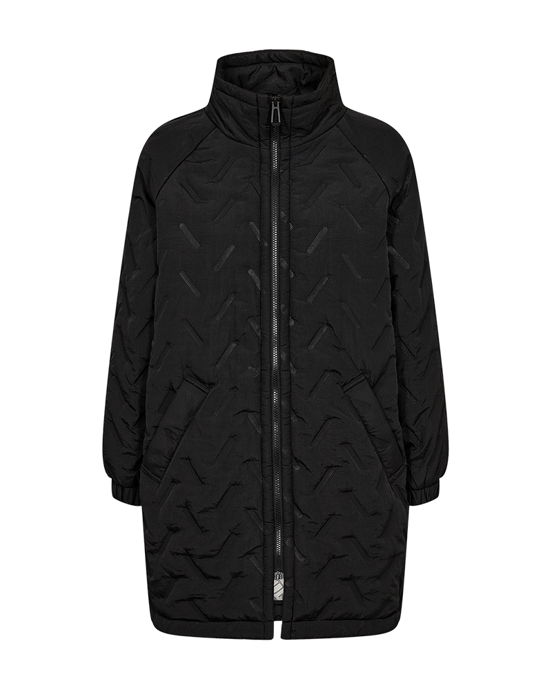 FQCROWN - WADDED JACKET - BLACK