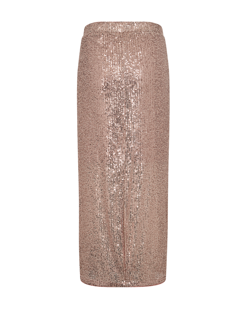 FQBASAL - SEQUINS SKIRT - ROSE