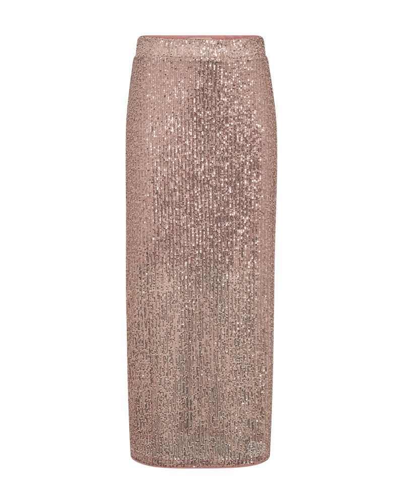 FQBASAL - SEQUINS SKIRT - ROSE