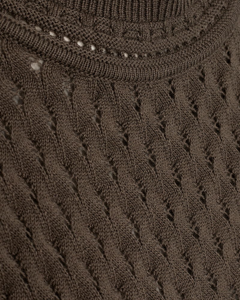 FQGINA - PULLOVER - BROWN