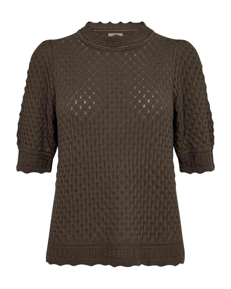 FQGINA - PULLOVER - BROWN