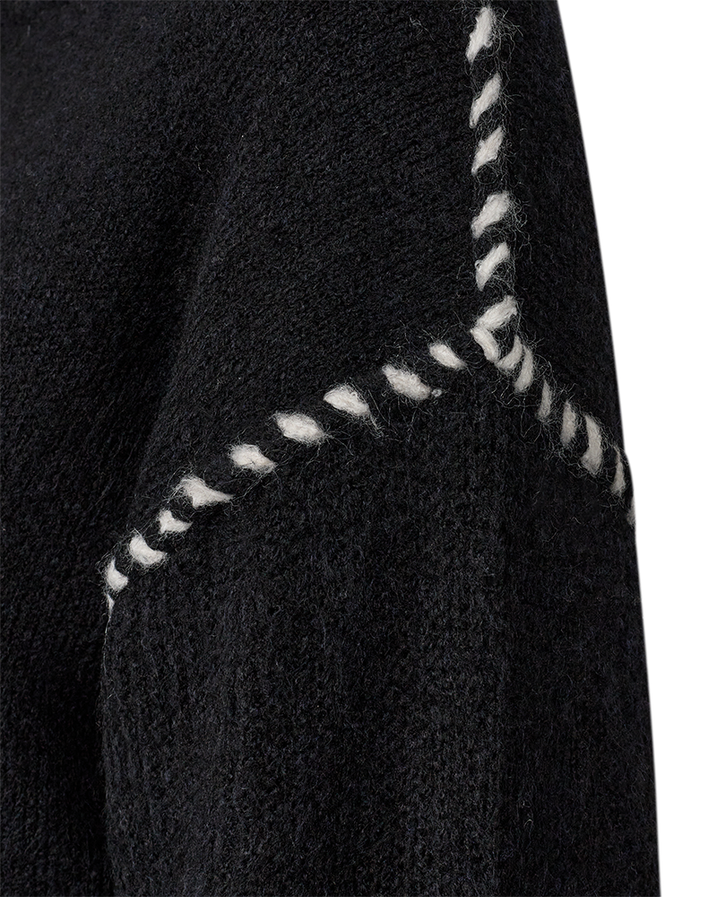 FQKINLOCK-PULLOVER - BLACK