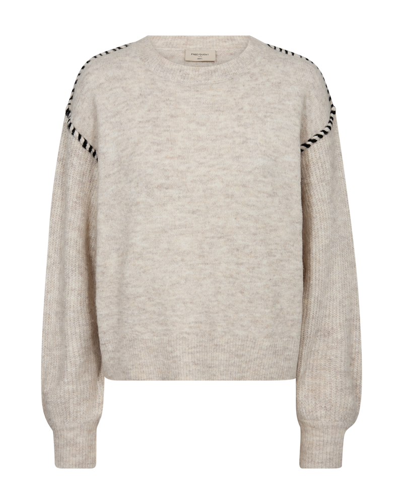 FQKINLOCK - PULLOVER - BLACK AND WHITE