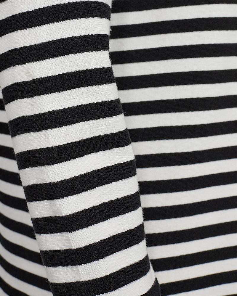 FQJOY - BLOUSE - BLACK AND WHITE