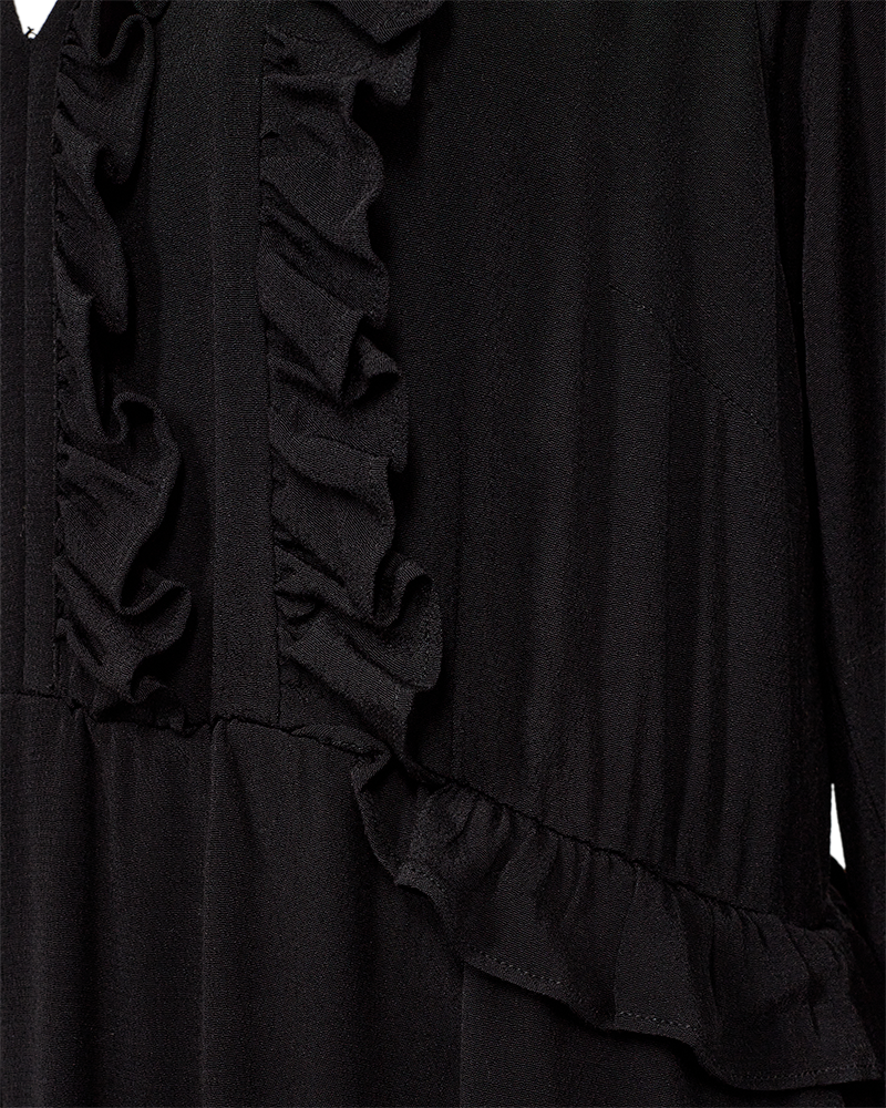 FQBLUMA - DRESS - BLACK