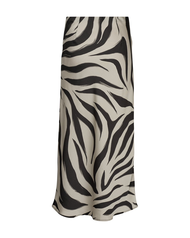FQBLOSA - SKIRT - GREY AND BLACK