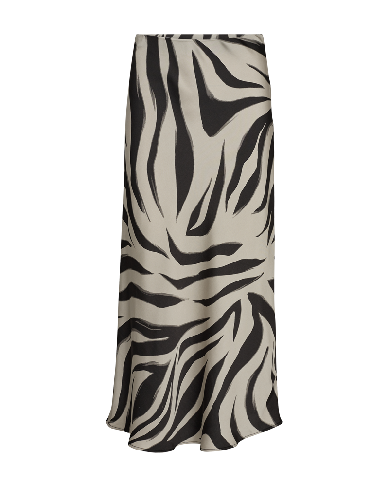 FQBLOSA - SKIRT - GREY AND BLACK