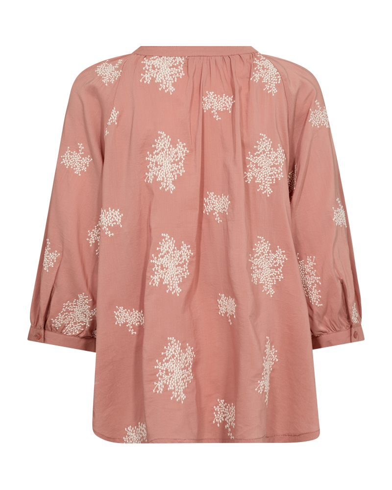 FQDARLA - BLOUSE - ROSE AND WHITE