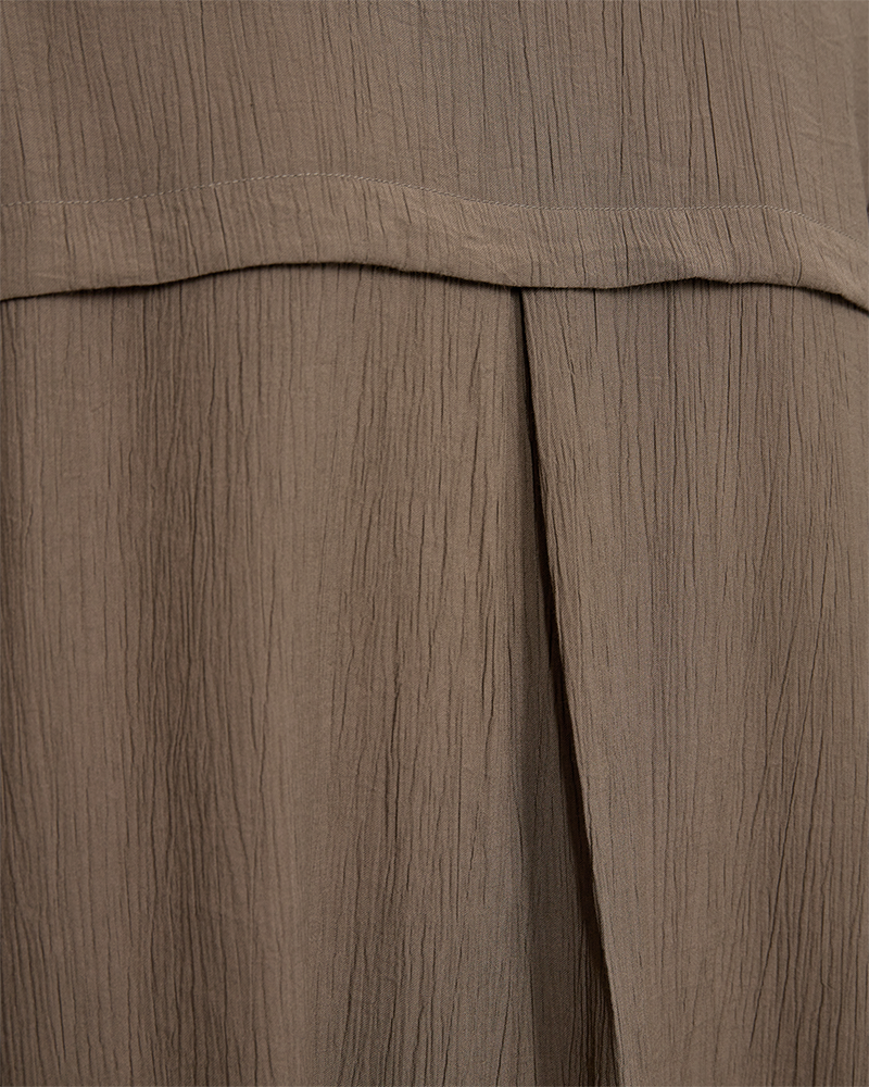 FQLAGUNA - BLOUSE - BROWN