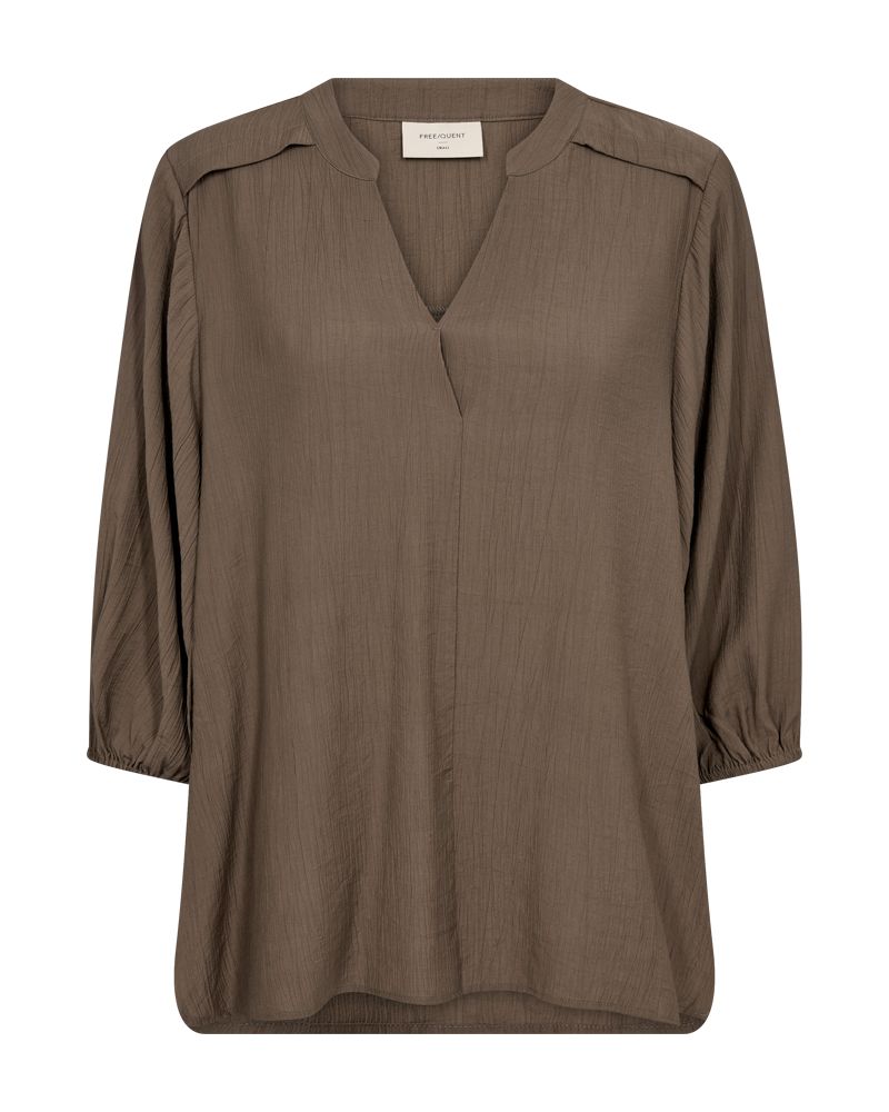 FQLAGUNA - BLOUSE - BROWN