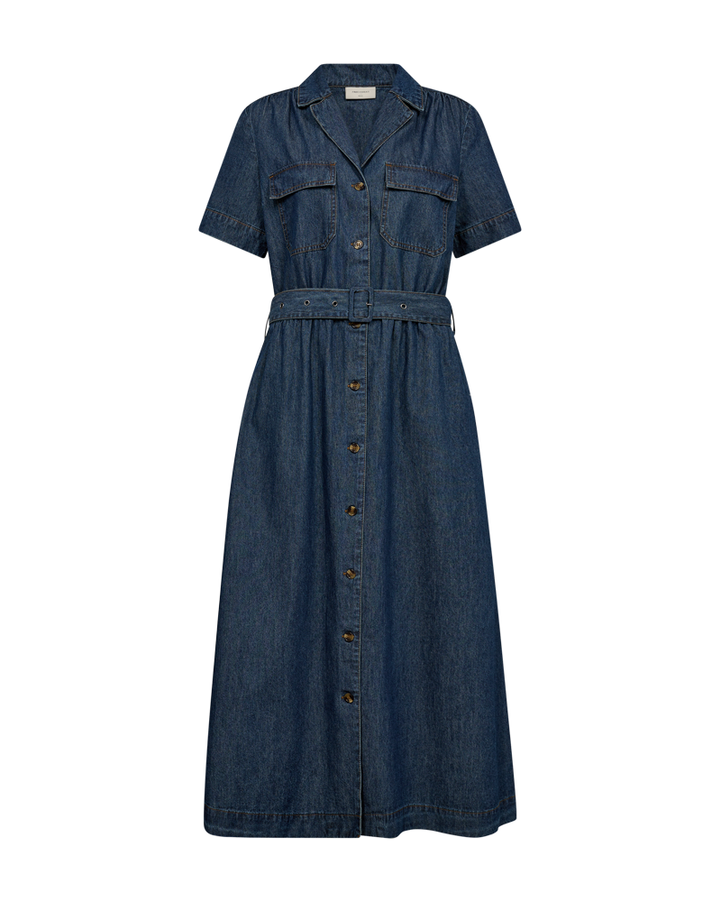 FQLISEA - DENIM DRESS - BLUE
