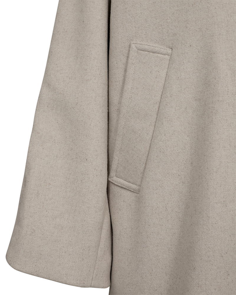 FQMELLON - LONG JACKET - BEIGE