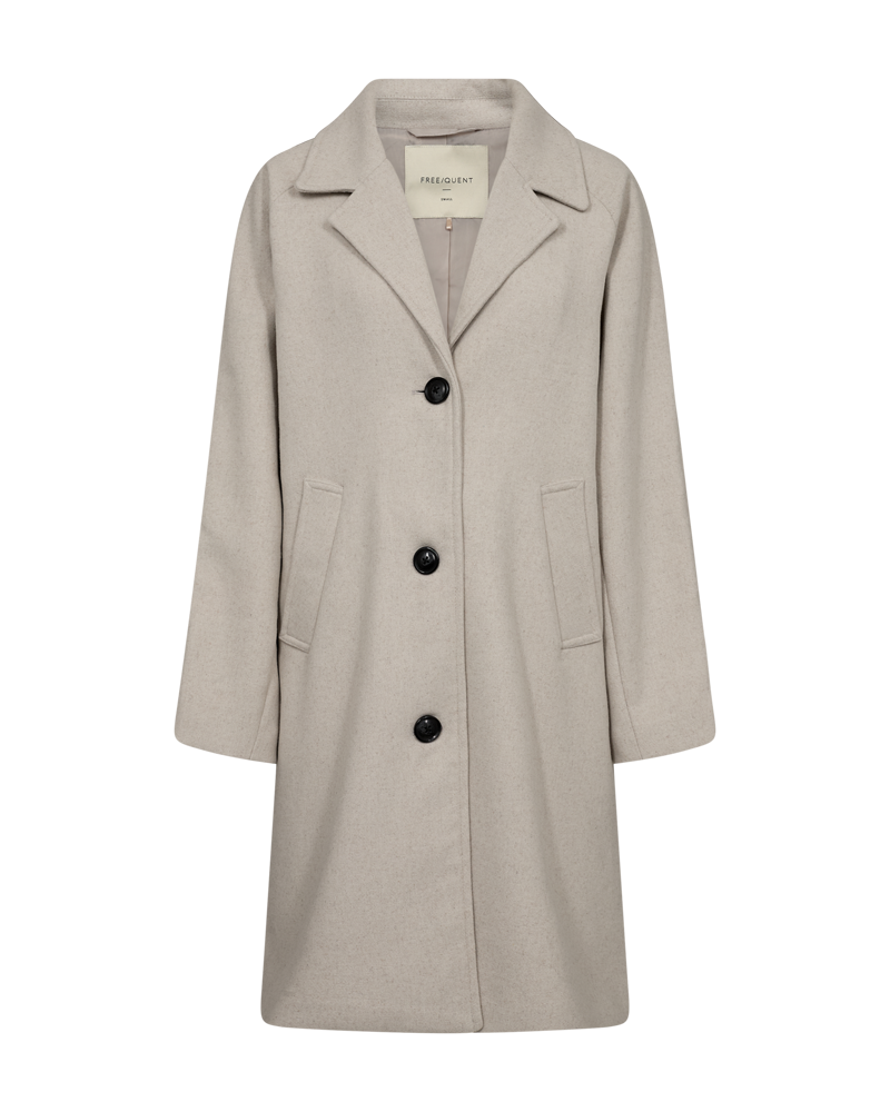 FQMELLON - LONG JACKET - BEIGE