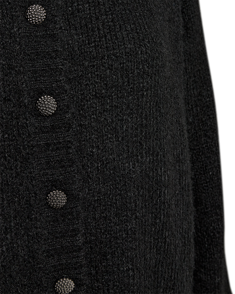 FQLOUISA - CARDIGAN - BLACK