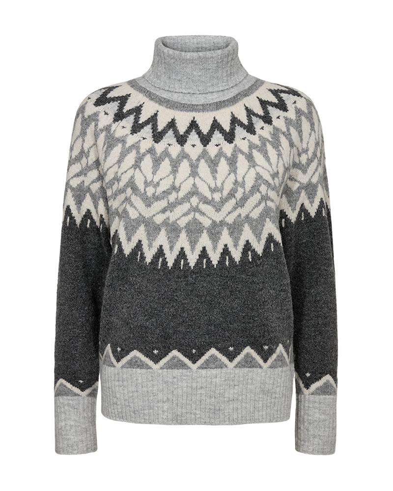 FQMERLA - PULLOVER - GREY