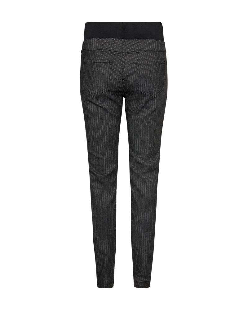 FQSHANTAL - PANTS - GREY AND WHITE