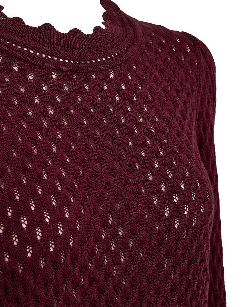 FQGINA - PULLOVER - BORDEAUX