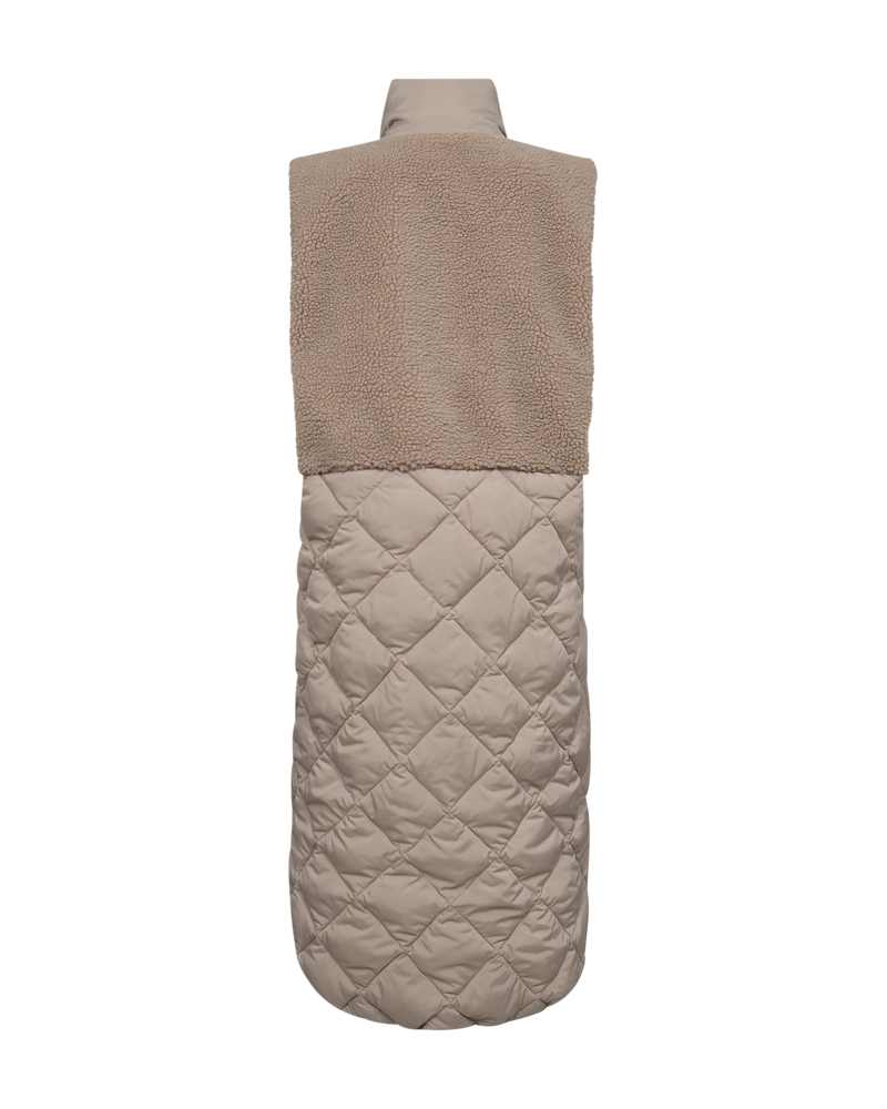 FQOLGA - WAISTCOAT - BEIGE