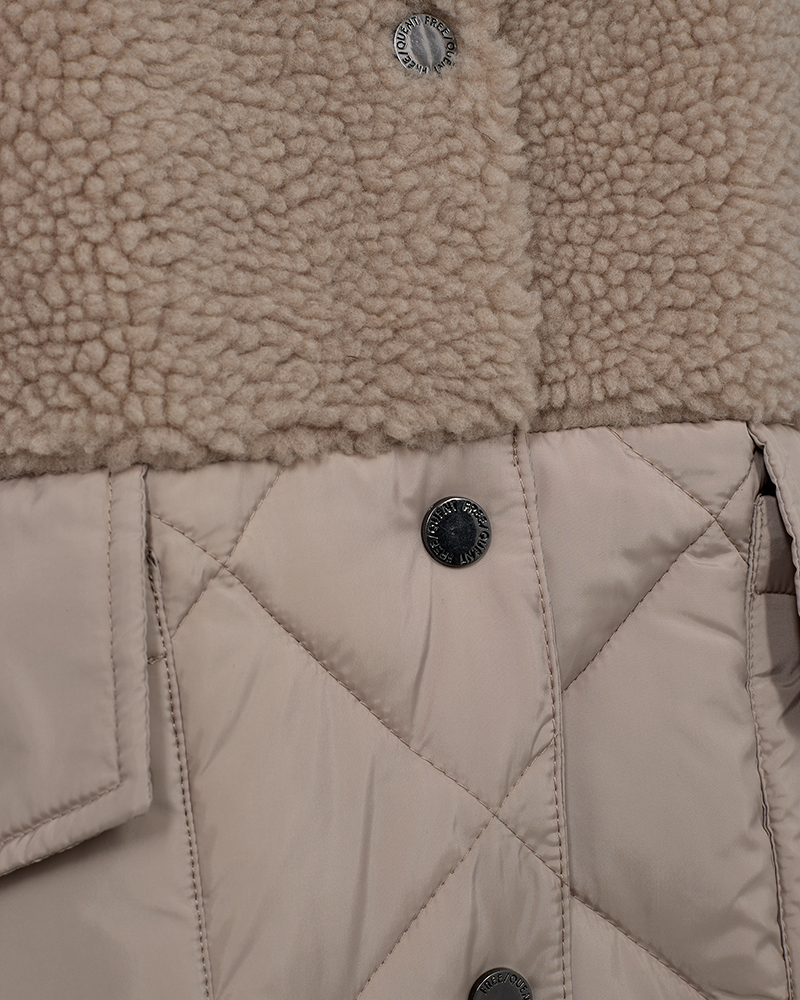 FQOLGA - WAISTCOAT - BEIGE