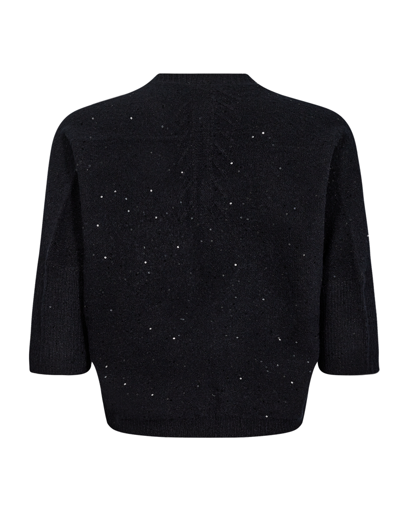 FQSIGGY - CARDIGAN - BLACK
