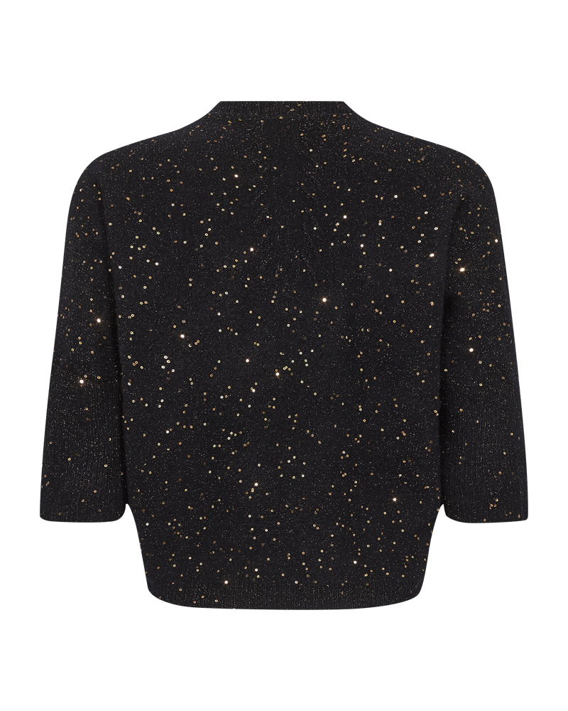 FQSIGGY - CARDIGAN - BROWN AND BLACK