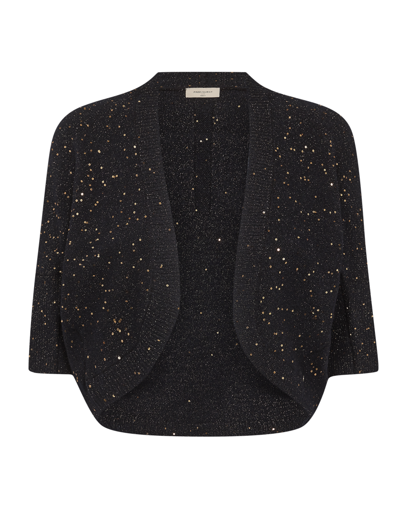 FQSIGGY - CARDIGAN - BROWN AND BLACK
