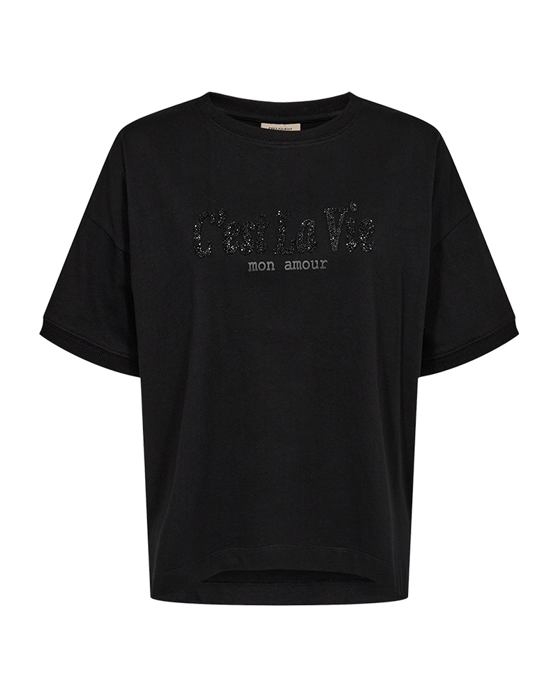 FQCAROL - T-SHIRT - BLACK