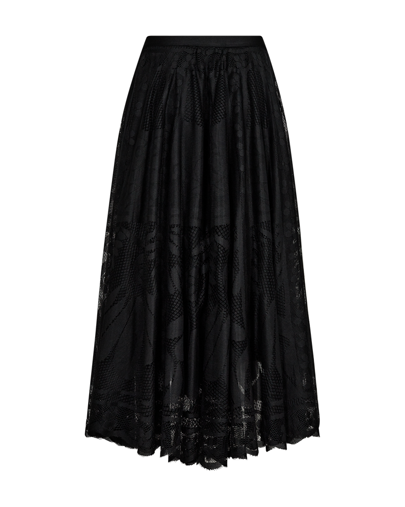 FQLALLY - SKIRT - BLACK